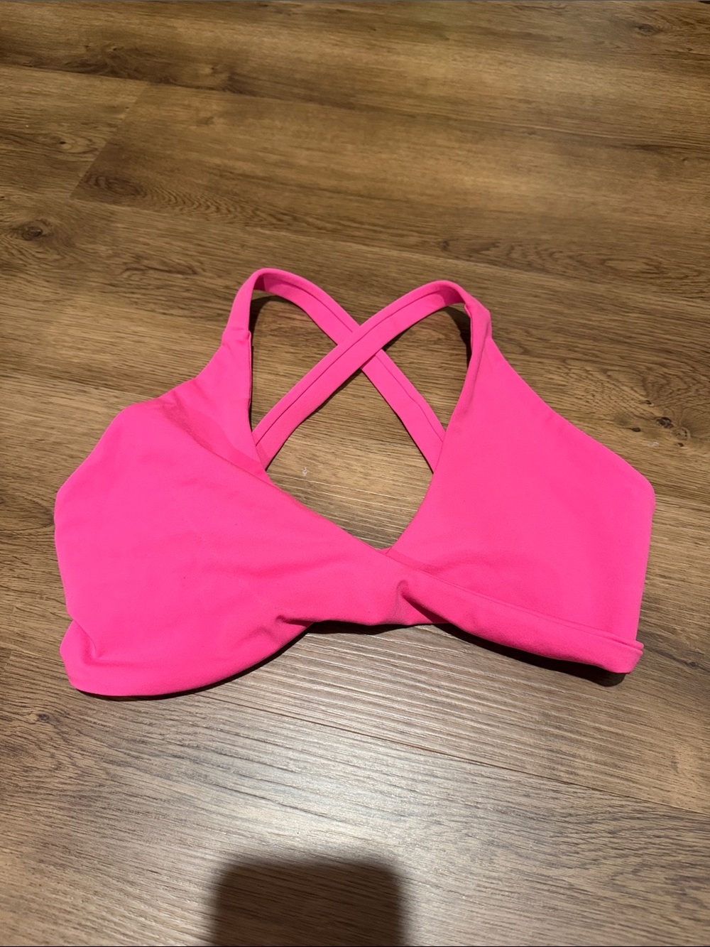 Women’s Bright Pink Crisscross bra